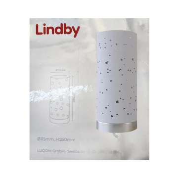 Lindby - Lampada da tavolo ALWINE 1xE27/10W/230V