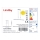 Lindby - Lampadario LED dimmerabile su una stringa SLADJA LED/24W/230V