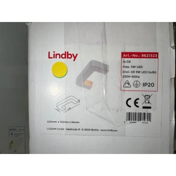 Lindby - LED Applique  JULIKA 1xG9/5W/230V