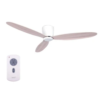 Lucci air 210518 - Ventilatore da soffitto AIRFUSION RADAR bianco/legno + telecomando