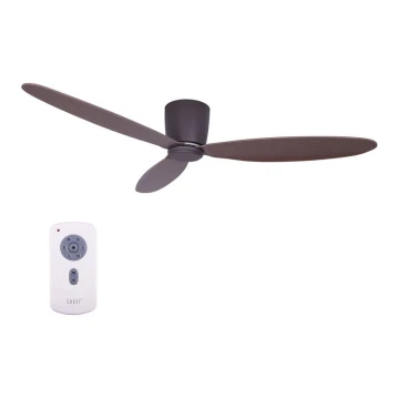 Lucci air 212883 - Ventilatore da soffitto AIRFUSION RADAR marrone + telecomando