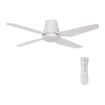 Lucci air 213001 - Plafoniera LED AIRFUSION ARIA LED/18W/230V bianco + telecomando