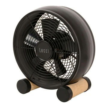 Lucci air 213120 - Ventilatore da tavolo BREEZE nero