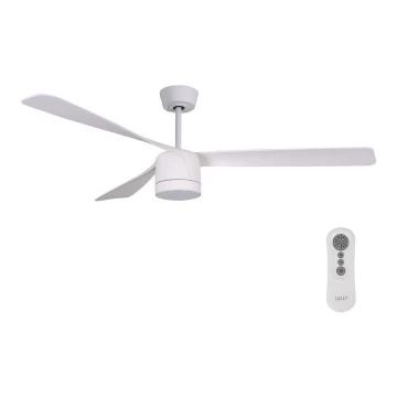 Lucci air 213280 - Ventilatore da soffitto PEREGRINE 1xGX53/12W/230V bianco + telecomando