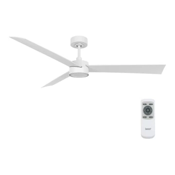 Lucci air 21610349- Ventilatore LED dimmerabile CLIMATE 1xGX53/12W/230V bianco + TC