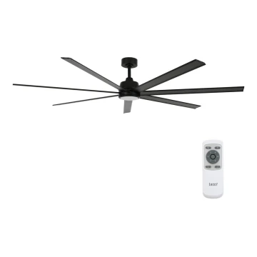 Lucci air 21610949 - Ventilatore da soffitto ATLANTA 1xGX53/12W/230V nero + telecomando