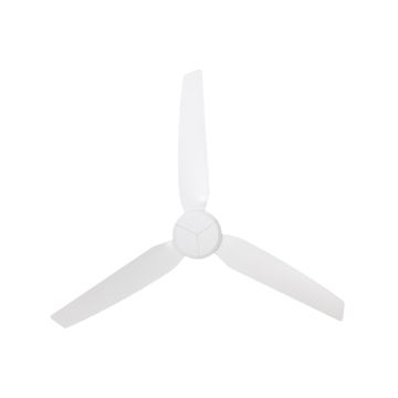 Lucci air 21616249 - Ventilatore da soffitto POLIS IP55 bianco + telecomando