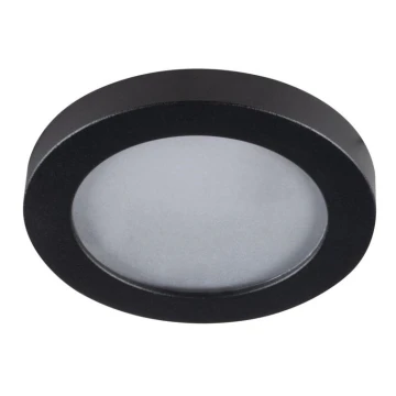 Luce da incasso per bagno FLINI 10W IP44 nera