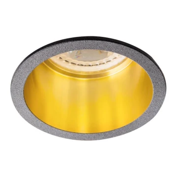 Luce da incasso per bagno SPAG 35W nera/oro