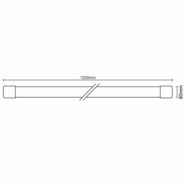 Luce LED dimmerabile sottopensile LED/40W/230V 3000-6500K Wi-Fi Tuya IP40