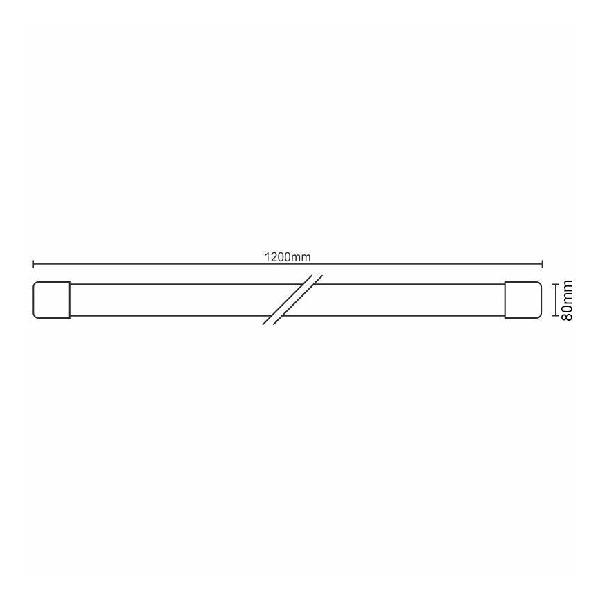 Luce LED dimmerabile sottopensile LED/40W/230V 3000-6500K Wi-Fi Tuya IP40