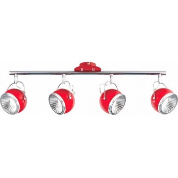 Luce Spot BALL 4xGU10/5W/230V - certificato FSC