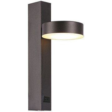 Luce Spot da parete a LED con USB port LED/8W/230V 3000K