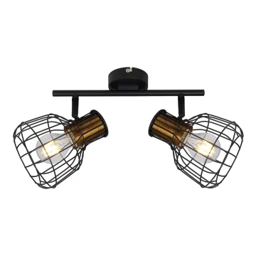 Luce Spot GRIMY 2xE27/15W/230V