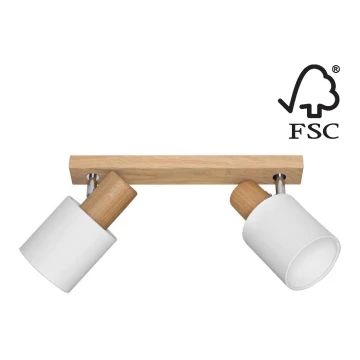 Luce Spot TREEHOUSE 2xE27/25W/230V - certificato FSC