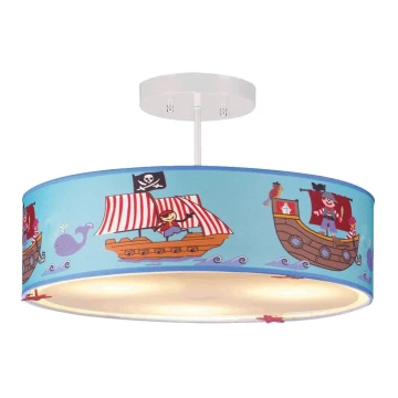 Luxera 28032 - Lampadario per bambini BORUSIA 3xE14/40W/230V