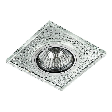 LUXERA 71092 - Lampada da incasso ELEGANT GLASS FIX GU10/50W/230V