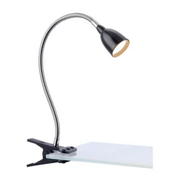 Markslöjd 106092 - Lampada LED da tavolo con morsetto TULIP LED/3W/230V nera