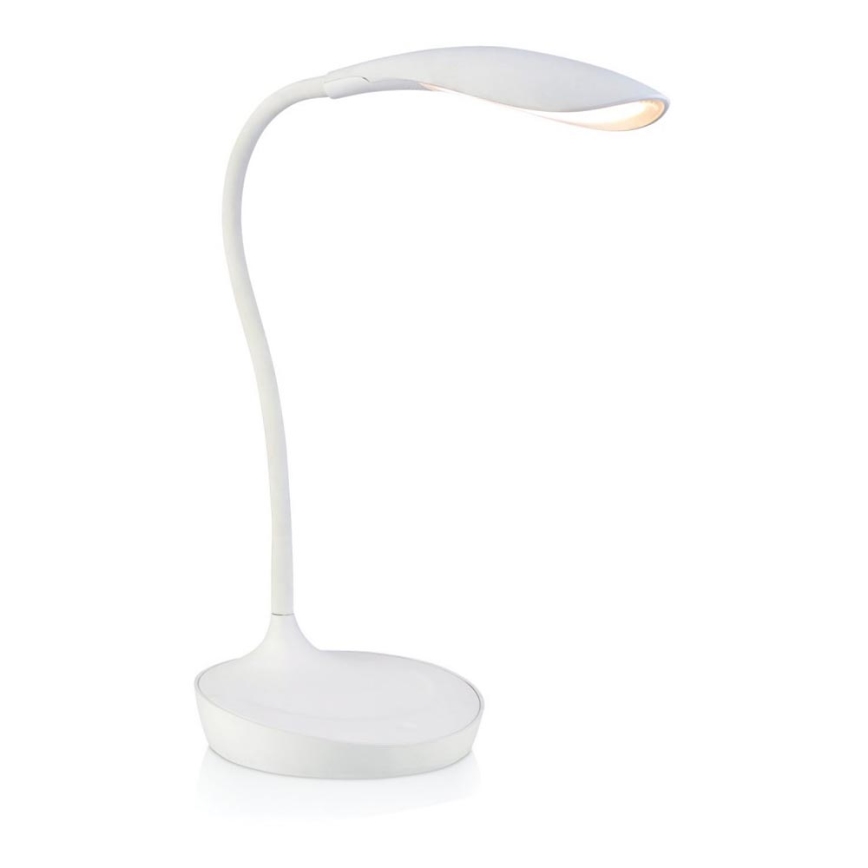 Markslöjd 106093 - Lampada da tavolo LED dimmerabile con USB SWAN LED/4,6W/230V