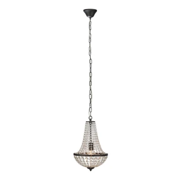 Markslöjd 107026 - Lampadario di cristallo su catena GRÄNSÖ 1xE27/60W/230V