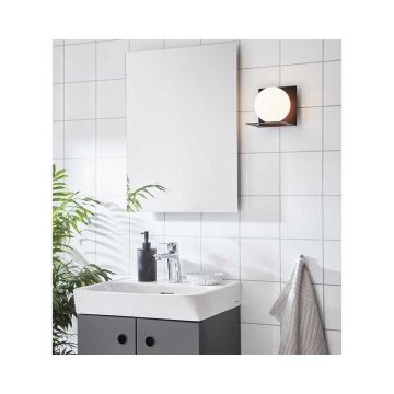 Markslöjd 107495 - Applique da bagno ZENIT 1xG9/18W/230V IP44