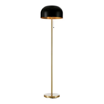 Markslöjd 108293 - Lampada da terra BLANCA 2xE27/40W/230V nero/oro