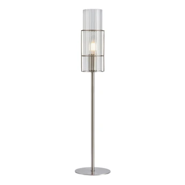 Markslöjd 108558 - Lampada da tavolo TUBO 1xE14/40W/230V 65 cm cromo lucido/clear