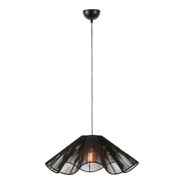 Markslöjd 108682 - Lampadario a sospensione con filo NAMI 1xE27/40W/230V nero