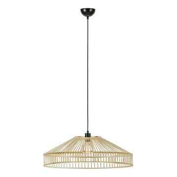 Markslöjd 108783 - Lampadario a sospensione con filo TAPA 1xE27/40W/230V beige/bambù