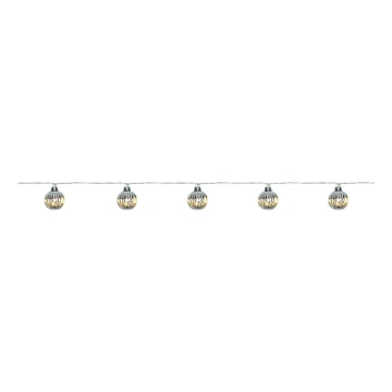 Markslöjd 703244 - Catena di Natale LED SOLO 10xLED 1,7m bianco caldo