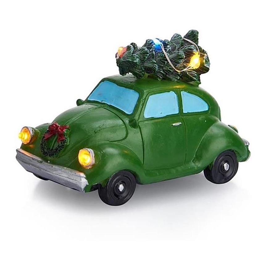 Markslöjd 705140 - Decorazione natalizia LED MINICAR 6xLED/0,06W/2xAAA