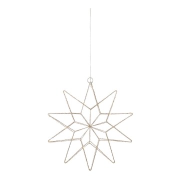 Markslöjd 705751 - Decorazione natalizia LED GLEAM LED/0,6W/3xAA oro