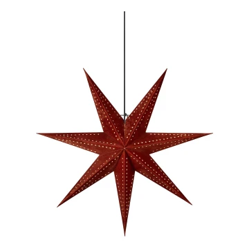 Markslöjd 705808 - Decorazione natalizia EMBLA 1xE14/25W/230V diametro 75 cm rosso