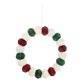 Markslöjd 705815 - Decorazione natalizia LED TUBBY LED/0,6W/3xAA bianco/verde/rosso