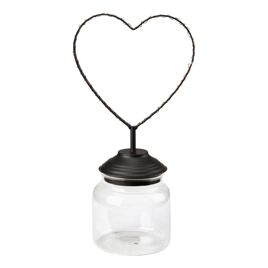 Markslöjd 705855 - Decorazione natalizia LED SWEETIE LED/0,45W/3xAA cuore