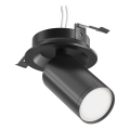 Maytoni C048CL-U-1B - Faretto da incasso FOCUS 1xGU10/10W/230V nero