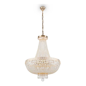 Maytoni DIA750-TT50-WG - Lampadario a sospensione con catena BELLA 8xE14/60W/230V