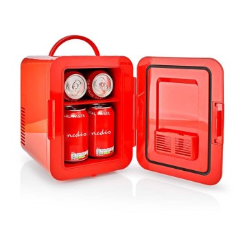 Minifrigorifero portatile 50W/230V rosso