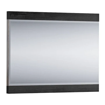 Mirror LANDU 61,5x63,5 cm nero