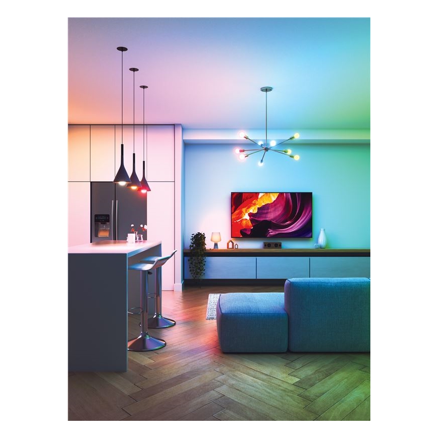 SET 3xLED RGBW Lampadina dimmerabile ESSENTIALS A60 E27/8,5W/230V CRI90 2700-6500K Wi-Fi - Nanoleaf