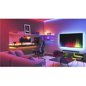 Nanoleaf - Striscia LED RGBW dimmerabile ESSENTIALS 2700-6500K Wi-Fi 2m