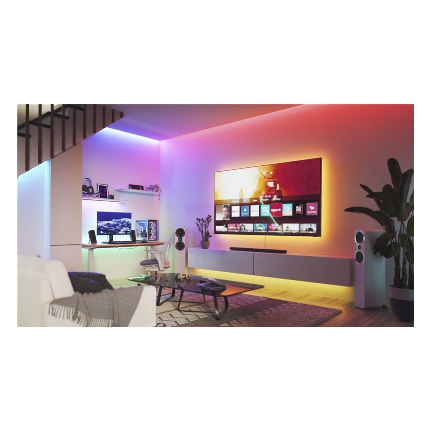 Nanoleaf - Striscia LED RGBW dimmerabile ESSENTIALS 2700-6500K Wi-Fi 5m