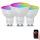 Nanoleaf - SET 3x LED RGBCW Lampadina dimmerabile ESSENTIALS GU10/5W/230V 2700-6500K CRI 90