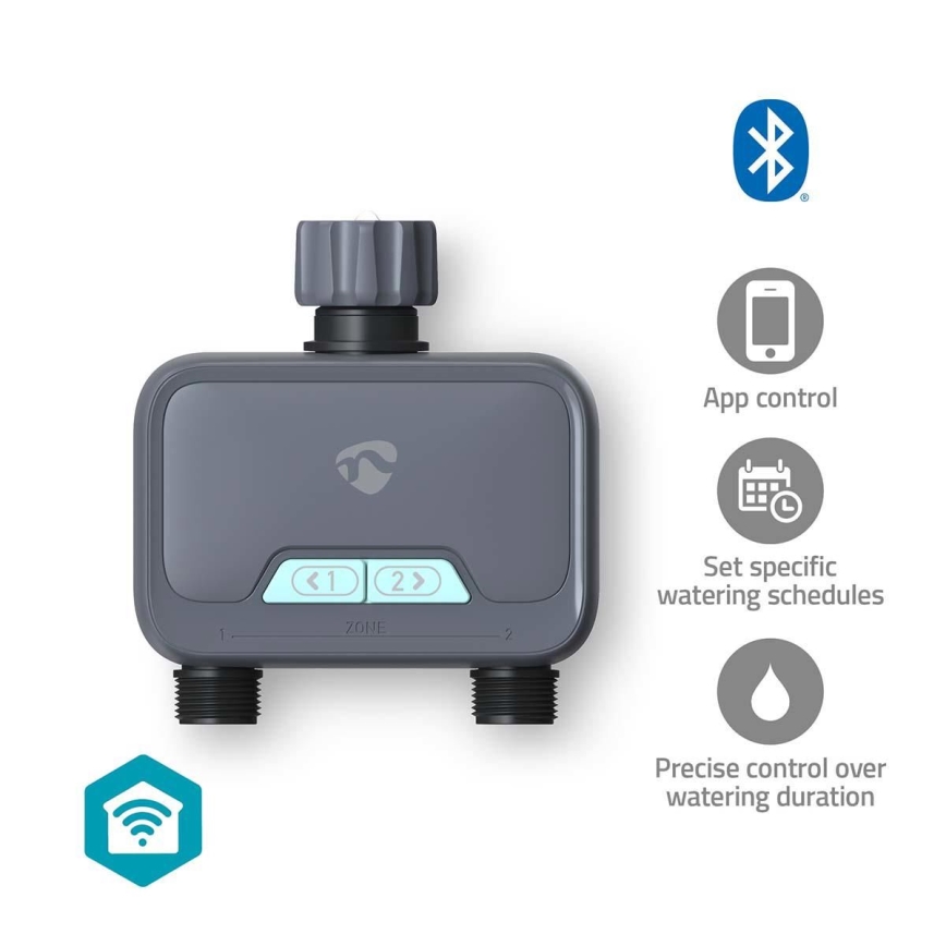 Regolatore del flusso d'acqua 4xAA Wi-Fi Tuya IP54