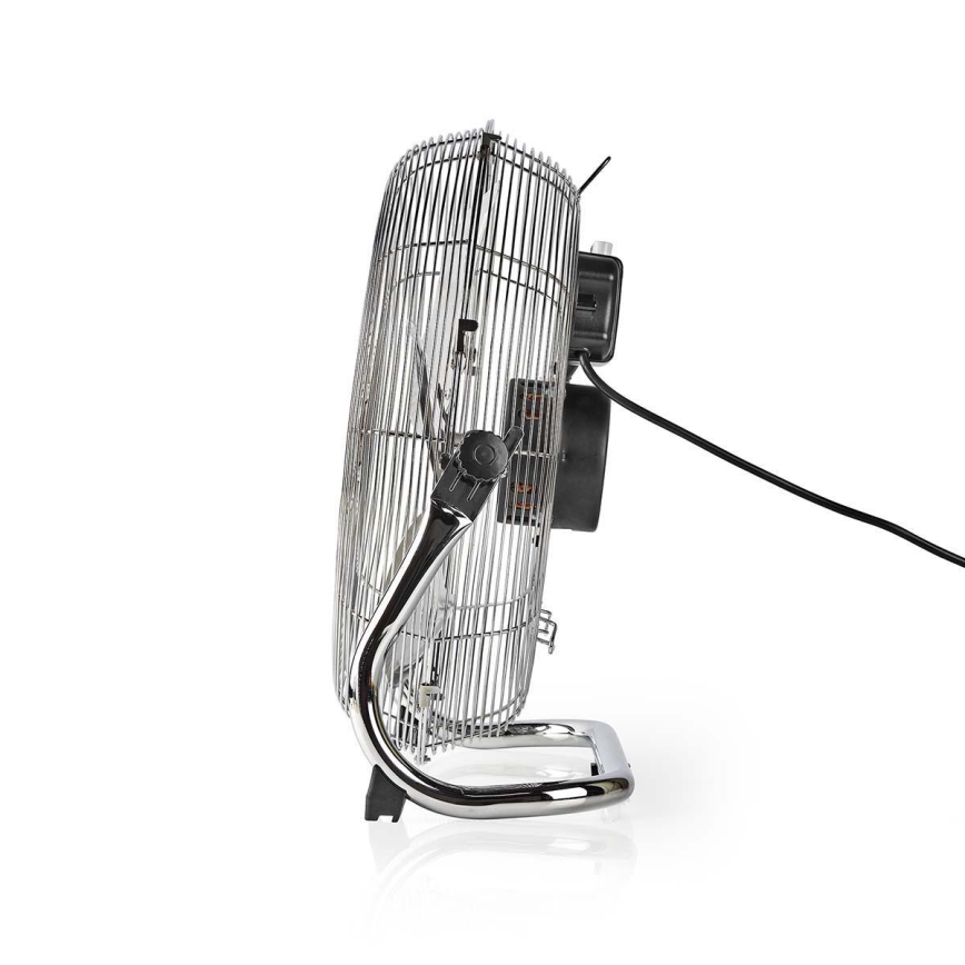 Ventilatore con supporto 80W/230V cromo lucido