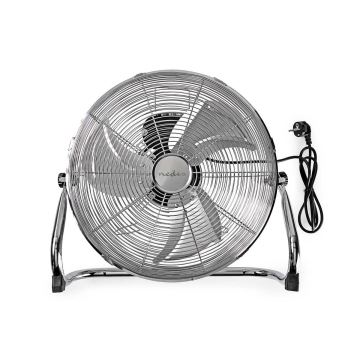 Ventilatore con supporto 80W/230V cromo lucido