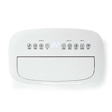 Condizionatore d'aria mobile Smart 3in1 comprensivo di accessori completi 1800W/230V 16000 BTU Wi-Fi + telecomando