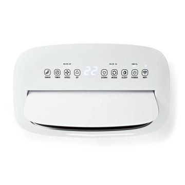 Condizionatore d'aria mobile Smart 3in1 comprensivo di accessori completi 1800W/230V 16000 BTU Wi-Fi + telecomando