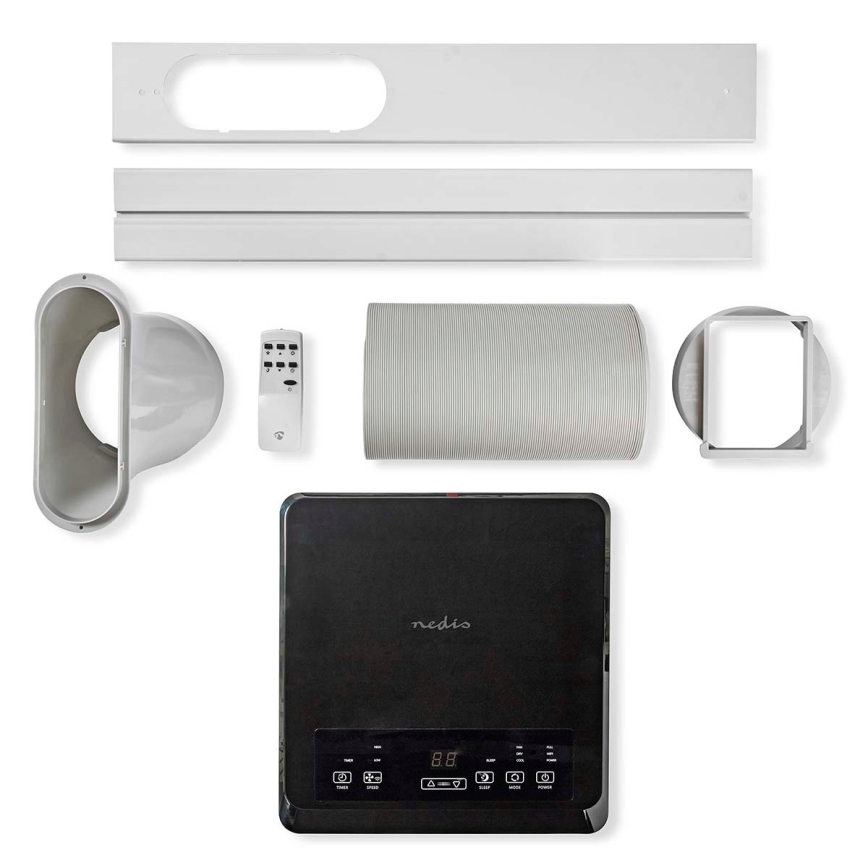 Condizionatore d'aria mobile Smart 3in1 comprensivo di accessori completi 1010W/230V 9000 BTU Wi-Fi + telecomando