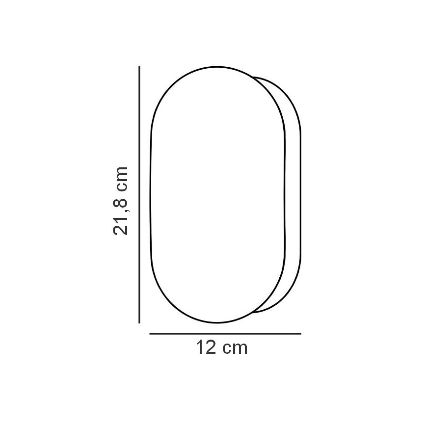 Nordlux - Applique da bagno FOAM 1xE27/55W/230V IP44 nero